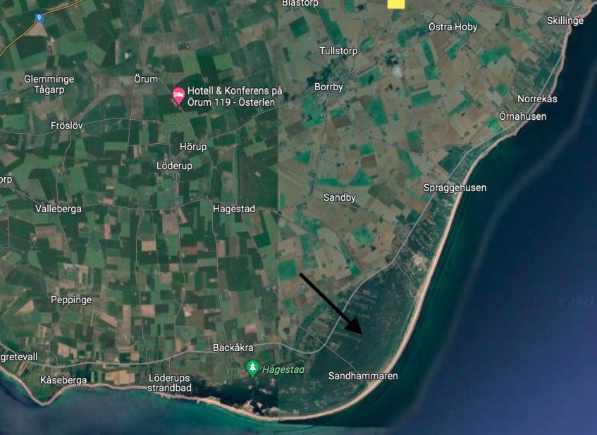Sandhammaren ,Skane Löderup Exterior foto